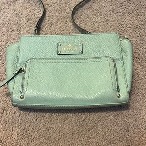 Turquoise Kate Spade Cross body